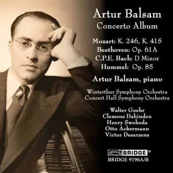 Zahraniční hudba CD Arthur Balsam: Concerto Album 2006