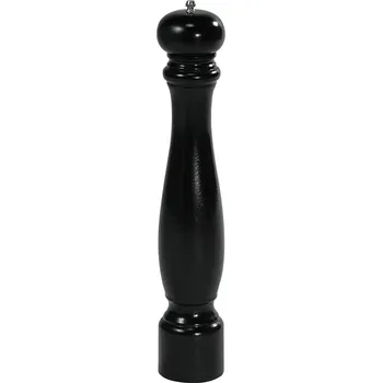 Kuchyňský mlýnek Kesper Mlýnek na pepř 40 cm, gumovníkové dřevo, černý
