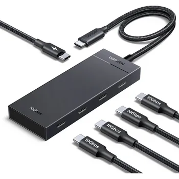 USB hub UGREEN USB-C To 4xUSB-C 3.2 HUB With PD
