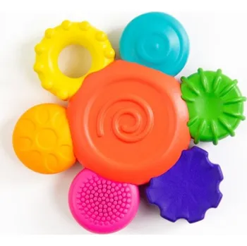 Hračka pro kojence Sassy Silikonové kousátko Flower