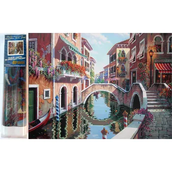 Diamantové malování Norimpex Benátský most 30 × 40 cm