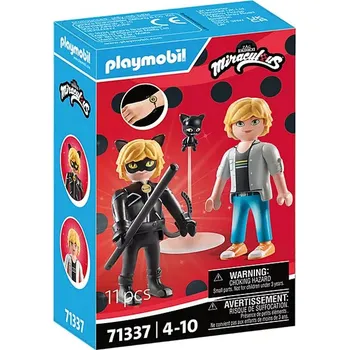 Stavebnice Playmobil Playmobil 71337 Miraculous: Adrien & Cat Noir