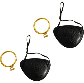 ARPEX Páska na oko a náušnice piráta 4 ks