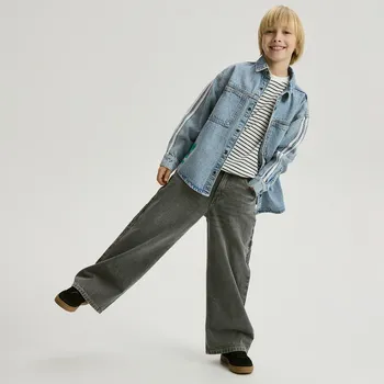 Chlapecké džíny Reserved - Baggy džíny - světle šedá - 378HN-09J - 378HN-09J-134