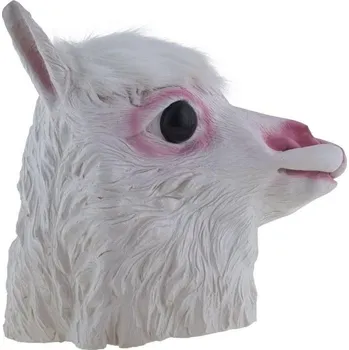 Karnevalová maska Funny Fashion Gumová maska Lama