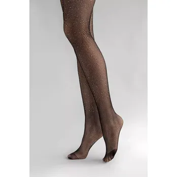 Dámské oblečení CRISTAL CABARET PUNČOCHÁČE nero 3/4