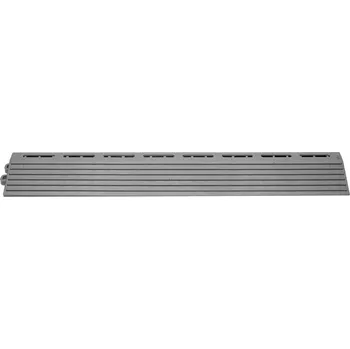 Escape6 Nájezdová hrana k podlaze SORG, 40 cm, s oky, 2 ks, šedá