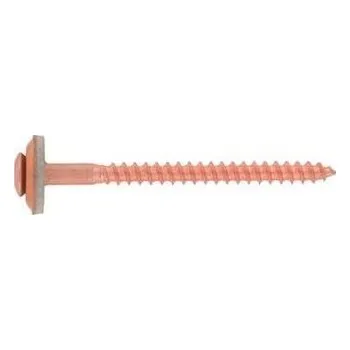 Vrut WT WINTECH Klemp. šroub + EPDM, TX20 4,5 × 60 A2,CU 200 ks