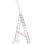 VENBOS Žebřík trojdílný HOBBY 4411 3x11, 150kg