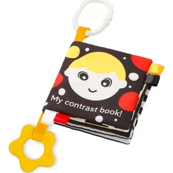 Hračka pro kojence BABYONO knížka na hraní My Contrast book