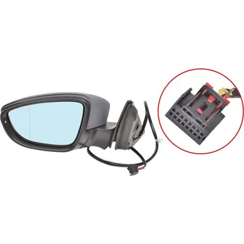 Auto-moto ACI zrcátko pro VW JETTA 11- s blikačem pro lak (6pinů) L