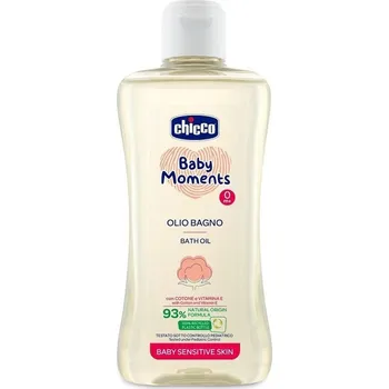 Kosmetika CHICCO Baby Moments Sensitive olej do koupele 200 ml