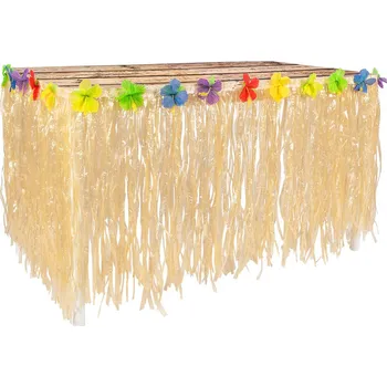 Karnevalový doplněk Boland Havajská dekorace stolu přírodní