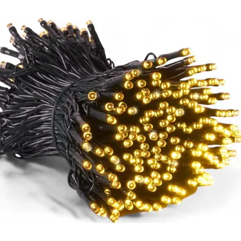 Vánoční dekorace Senzanakupy Venkovní řetěz 5 m 50 LED, teplá bílá, 8 programů