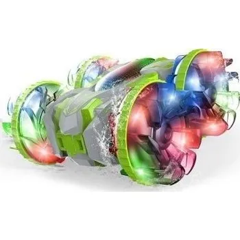 RC model auta Mamido RC Stunt Auto na dálkové ovládání s LED světly, 6-směrné řízení