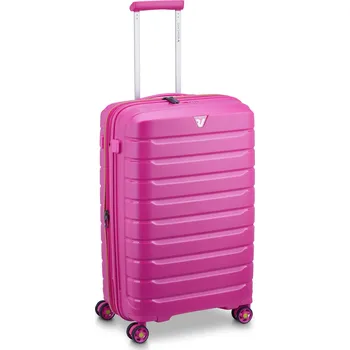 Roncato cestovní kufr B-FLYING M fuchsiový 68 × 44 × 26 / 31 cm