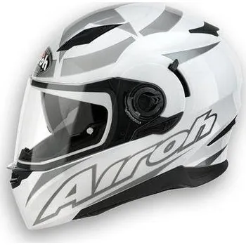Helma na motorku AIROH MOVEMENT SHOT MVSH38 - integrální bílá ,vel.XL