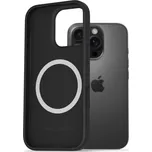 AlzaGuard Silicone Case Compatible with Magsafe pro iPhone 16 Pro černý