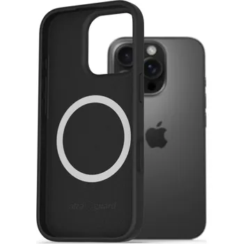 Pouzdro na mobilní telefon AlzaGuard Silicone Case Compatible with Magsafe pro iPhone 16 Pro černý