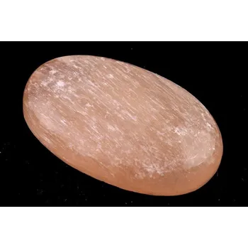 Přírodní kámen Kabošon Orange Selenite č.8474 (38x23x7mm)