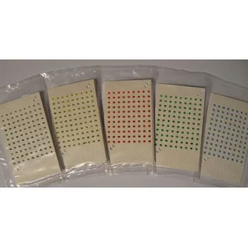 Opalitové značky na matky Barva: Zelená