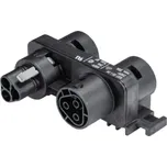 Wieland 96.030.0153.1 rozvodný blok gesis RST, 3-pól, 1/3, montážní otvory, černý