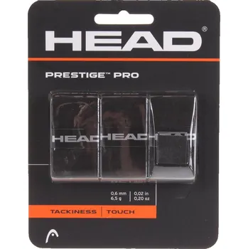 Míčový sport HEAD Multipack 4 ks Prestige Pro 3 overgrip omotávka tl. 06 mm černá
