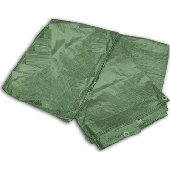 Přívěs k motorovému vozidlu J.A.D. TOOLS Krycí plachta zelená 3 x 4 m, 90 g/m2