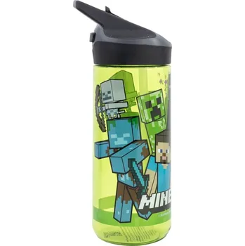 STOR Dětská láhev na pití Minecraft Ecozen Premium – 620 ml, 40497