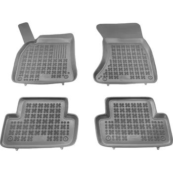 Autodoplněk Rezaw-Plast, Gumové koberce se zvýšeným okrajem, Audi A6, 2006-2011, Allroad Quattro