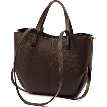 Kabelka Dámská kabelka Luka 24-082 DOLLARO tmavě hnědá + doprava zdarma
