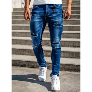 Tmavě modré pánské džíny slim fit Bolf 80033W0 - 29/S