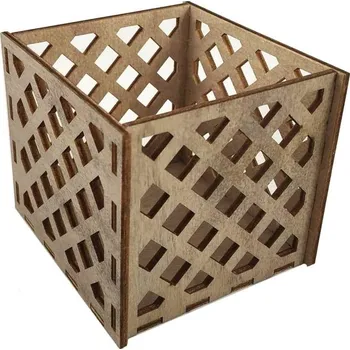 Kancelář Fa Lixen Organizér na tužky - mřížka / šedý dub