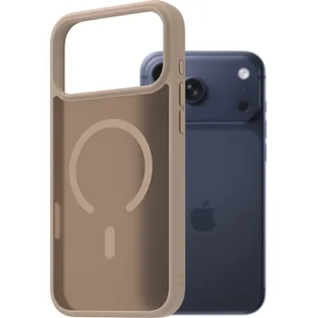 Pouzdro na mobilní telefon AlzaGuard Matte Case Compatible with Magsafe pro iPhone 17 Pro Max pískově žlutý