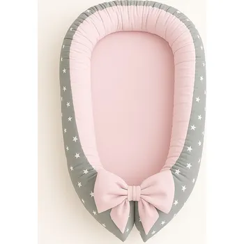 Hnízdečko pro miminko BabyTýpka hnízdo - Stars Pink