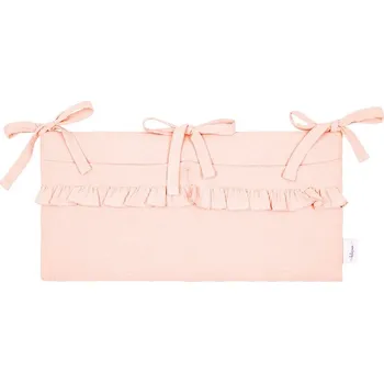 Dětsný nábytek Kapsář na postýlku Belisima Mušelín old pink