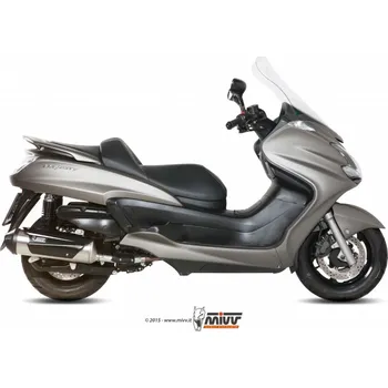 Auto-moto Výfuk kompletní 1x1 MIVV C.YA.0010.B Nerez YAMAHA YP 400 Majesty (ABS) 2007-2014