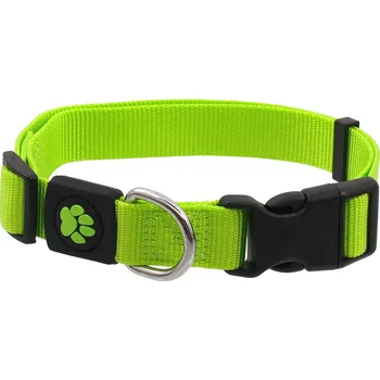 Obojek pro psa ACTIVE obojek Premium M limetka 2 × 34-49 cm