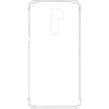 Pouzdro na mobilní telefon Hishell TPU Shockproof pro Xiaomi Redmi 9 čirý