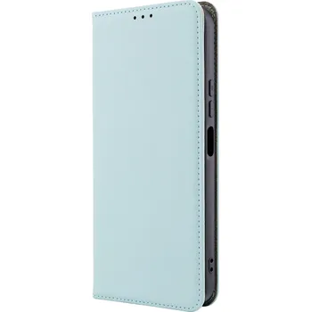 Pouzdro na mobilní telefon AlzaGuard Book Flip Case pro Xiaomi Redmi 15 modrozelené