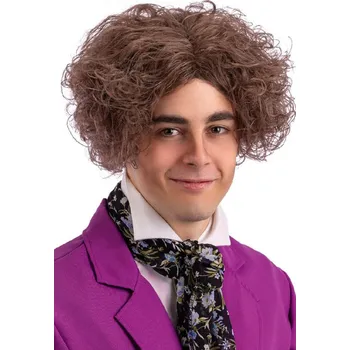Karnevalová paruka Carnival Toys Hnědá pánská paruka Willy