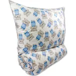 Brotex Bavlněné dětské povlečení do malé postýlky 90 × 135, 45 × 60 cm Medvídek