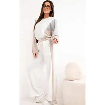 Dámský komplet s 26007 volnými kalhotami a oversize mikinou, VELIKOST UNI ( S, M , L )
