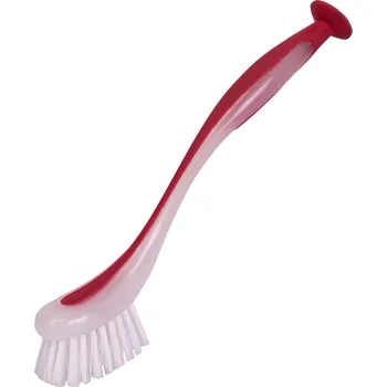 Kartáč na nádobí Lamart LT8077 24 cm bílý/červený