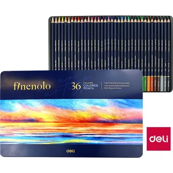 Kresba DELI FINENOLO v kovovém pouzdře, 36 barev