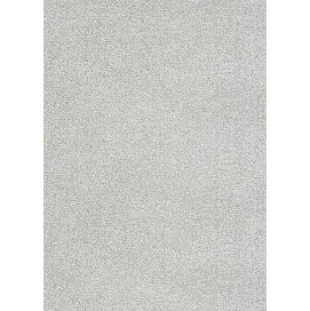 Koberec Breno Metrážový koberec GEM - GUSTO 97 stříbrný, šíře 400 cm, Stříbrná