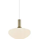 NORDLUX Ručně foukané Opálovéové svítidlo Alton, průměr 350 × 305 mm, 60 W, Opálové, bílé