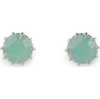 Šperk Náušnice jablonecká bižuterie - 17 (Ø8 mm) amazonit