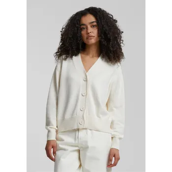 Dámský svetr Ladies Rib Cardigan - whitesand M