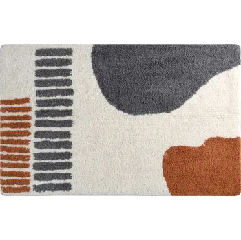 Protiskluzová podložka Spirella Koupelnová předložka Teiva 50 × 80 cm červená